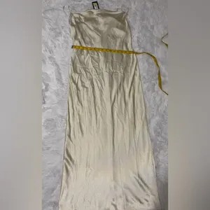 Kenneth Cole Women's Satin Cowl-Neck Maxi Slip Dress thumbnail 5