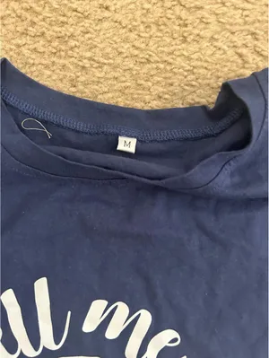 Ab40 Woman top shirt T-shirt blue medium thumbnail 3