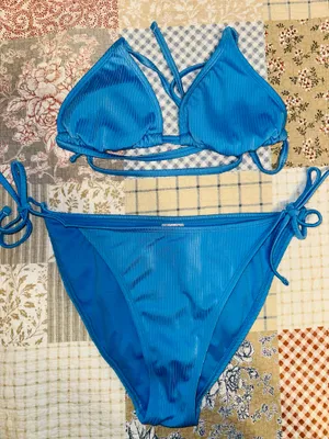 Target Wild Fable Blue Bikini S/M thumbnail 1