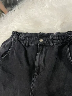 ZARA Paper bag Black Pants thumbnail 4