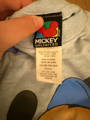 Vintage Mickey Mouse Sleep Shirt  thumbnail 2