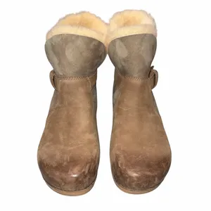 Dansko Nubuck Leather Water Resistant Shearling Lined Bessie Clogs Booties Shoes 38 thumbnail 2