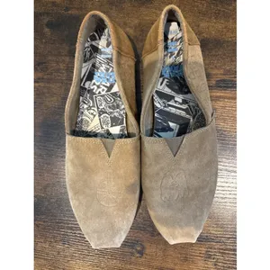 TOMS STAR WARS Nubuck Chewbacca Embossed Men's or Women's Classics 8.5 Ortholite thumbnail 3