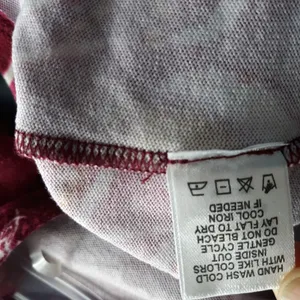 Tacera Dress Size Medium Burgundy Artsy Festive Winter Holiday Party Christmas thumbnail 13