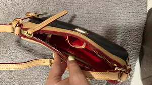 Navy & red trim Dooney and Bourke shoulder bag thumbnail 7