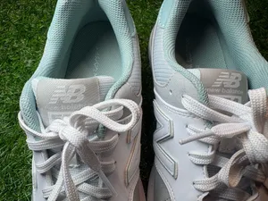 New Balance Neutral Cream, gray, sea foam and white 574 Sneakers thumbnail 4