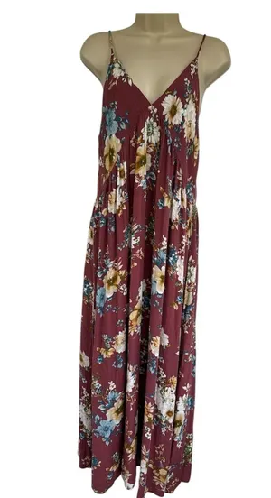 Final Touch Floral Spaghetti Strap Dress M thumbnail 1