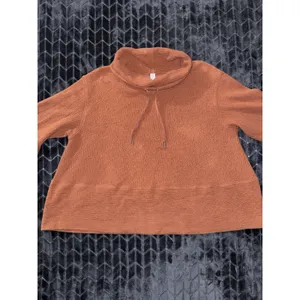Lululemon Women Retreat Yourself Pullover Sweatshirt Heather Rustic Clay Sz M/L thumbnail 2
