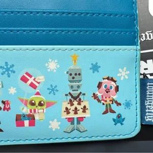 Loungefly Star Wars Disney Mandalorian The Child Grogu Holiday Card Holder thumbnail 3