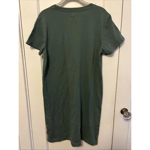 NEW PACT Large 100% Organic Cotton Dark Forest Softspun Tee Dress thumbnail 3