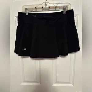 lululemon athletica Classic Black Mini Skirt thumbnail 2