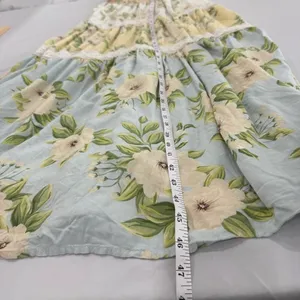 Kiwi + Punch Miami Floral Smocked Tiered Strapless Maxi Dress‎ L thumbnail 8