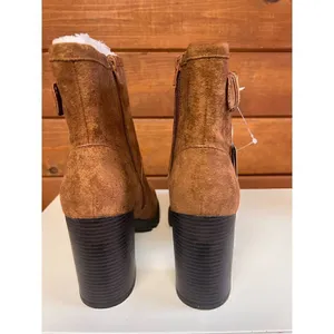 a.n.a Ronnie Faux Suede Boots Sz 9.5 Whiskey NIB thumbnail 5