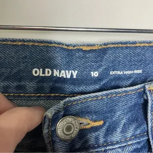 Old Navy extra high rise‎ Darla balloon jeans size 10 thumbnail 4