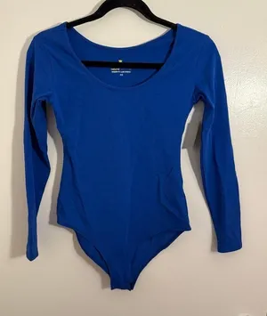 Natural Uniforms Womens XS One Piece Bodysuit Blue NWT thumbnail 1