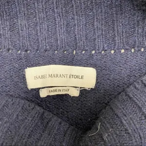 Isabel Marant Etoile Navy Wool Cashmere Knit Sweater Size 38 thumbnail 3
