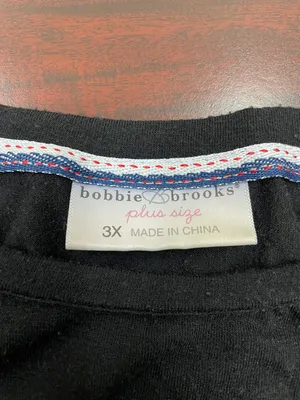 Brooks Bobbie Black Short Sleeve Pocket Tee-3X thumbnail 6