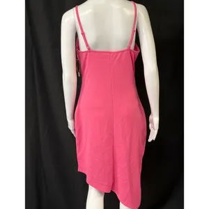 Planet Gold Women's Pink Asymmetrical Dress Sz XL SKU 4209 thumbnail 2