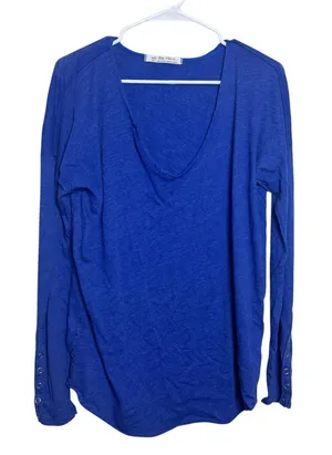 We The Free Sienna Snap Cuff Long Sleeve Top thumbnail 1