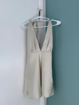 ZARA Satin Dress Mini thumbnail 2