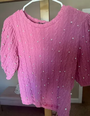 ZARA Pearl Sweater thumbnail 1