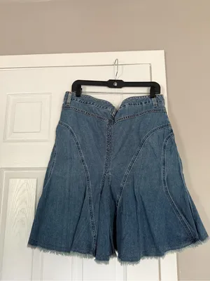 Express Blue Y2K Denim Jean Skirt Y2K thumbnail 5