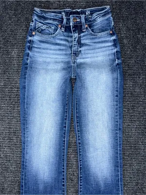 Buckle Black Fit No 75 Bootcut Stretch Jeans Women’s 25x33.5 LONG BBW1354L READ thumbnail 3