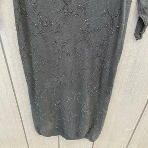 Vintage Nancy Johnson Lambswool Beaded Dress Black Size XS thumbnail 3