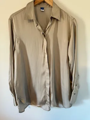 Old Navy Satin Top thumbnail 1