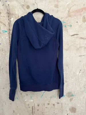 Lululemon Scuba Hoodie Light Cotton Fleece, Blueberry Jam thumbnail 5
