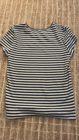 american eagle striped tee thumbnail 4