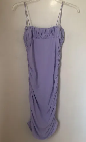 Princess Polly Lavender Purple Penney Ruched Bodycon Dress 4 thumbnail 3