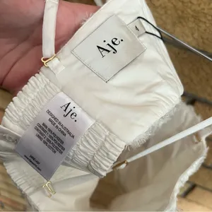 Aje NWT Women's Quintette Textured Bralette Top Ivory Floral US Size 0 thumbnail 9