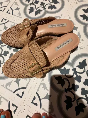 Charles David Felice Woven Slide Mules thumbnail 3