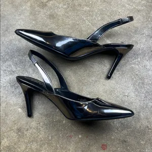 Calvin Klein Metallic Slingback Heels
Size: 9 thumbnail 2