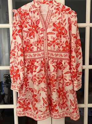 SHEIN Size Large flowered dress thumbnail 1