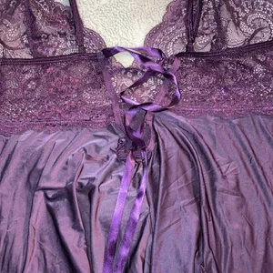 Vintage Escante Collection Lace Babydoll Lingerie, Medium thumbnail 4