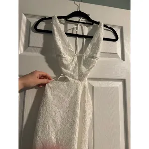 Peppermayo Not for the Faint of Heart White Lace Mini Dress Size 2 thumbnail 3
