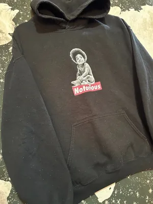 The Notorious B.I.G Album Cover Fleece Hoodie thumbnail 3