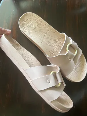 Reef Vista Cruz Light Blush Pink Slide Sandals Size 9 Cushioned Comfort Beach thumbnail 5