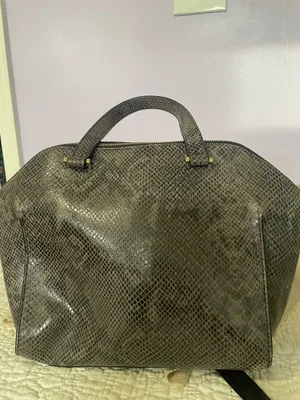 Designer Kate spade New York parliament square exotic satchel bag thumbnail 4