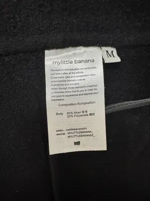 Wool coat Black Size M thumbnail 7