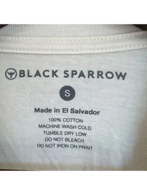 Black Sparrow Womens Small Cream Dreamer Somewhere Leopard Graphic Band T-Shirt thumbnail 3