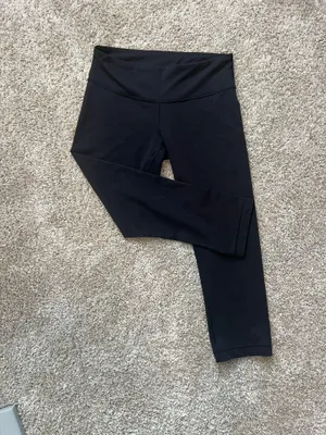 Lululemon Black Crop Capris Leggings 21" thumbnail 5