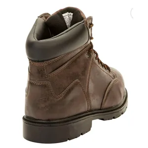 Brahma Mens Steel Raid Work Boot Brown Size 9.5 thumbnail 2