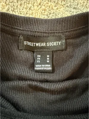 Streetwear Society Crop Top thumbnail 3