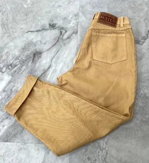 Yellow Classic Vintage Match Dull Yellow Jeans Size 10 (Fits like a‎ modern 4) thumbnail 1