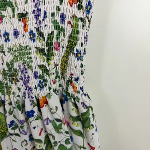 Hill House Stephanie Fishwick‎ Nap Dress XS Mulitcolor Garden Veggies Colorful thumbnail 3