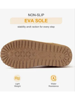 NEW Genuine Suede Boots Platform Mini Snow Boots Ankle Booties 5.5 thumbnail 10