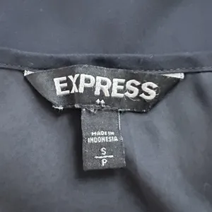 Express Shirt Women Small Black Office Casual Versatile Neutral Basic Minimalist thumbnail 6